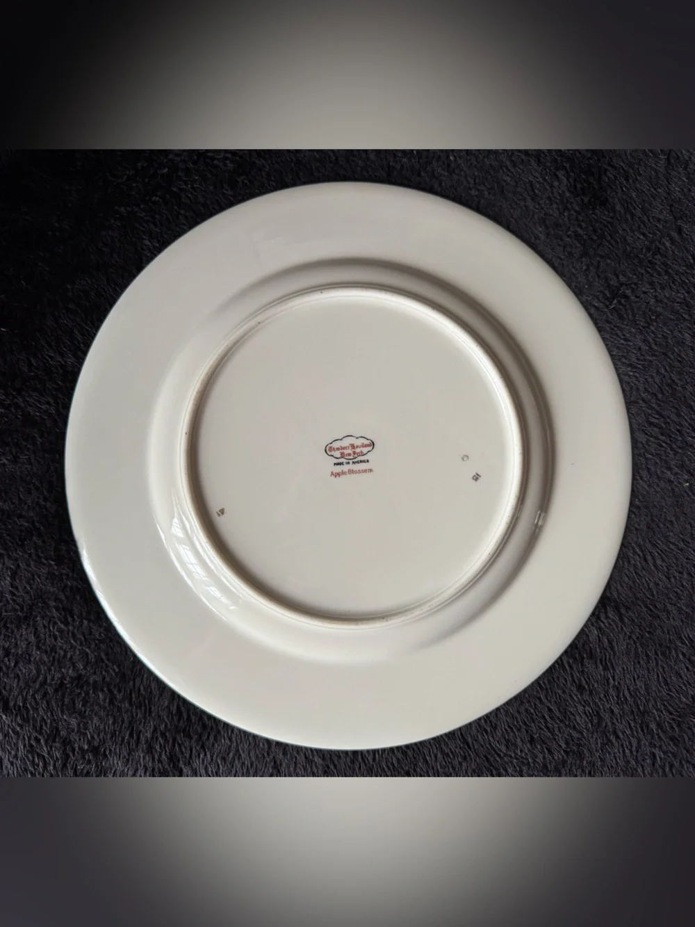 Theodore Haviland New York Apple Blossom Set of 4 Dinner Plates 10” Vintage